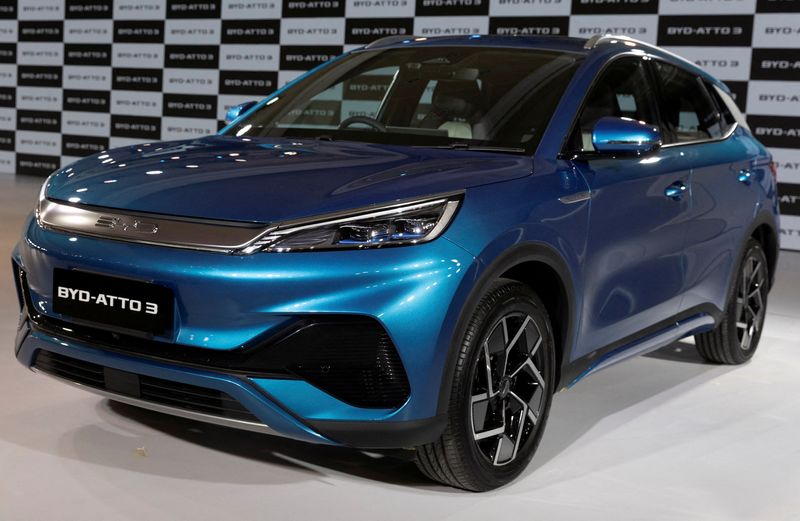 China's BYD wins five-star European safety rating for electric SUV