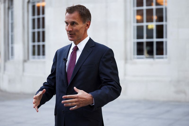 Growth push went 'too far, too fast', says UK finance minister Hunt