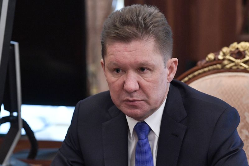Gazprom CEO says gas price cap would lead to supply halt