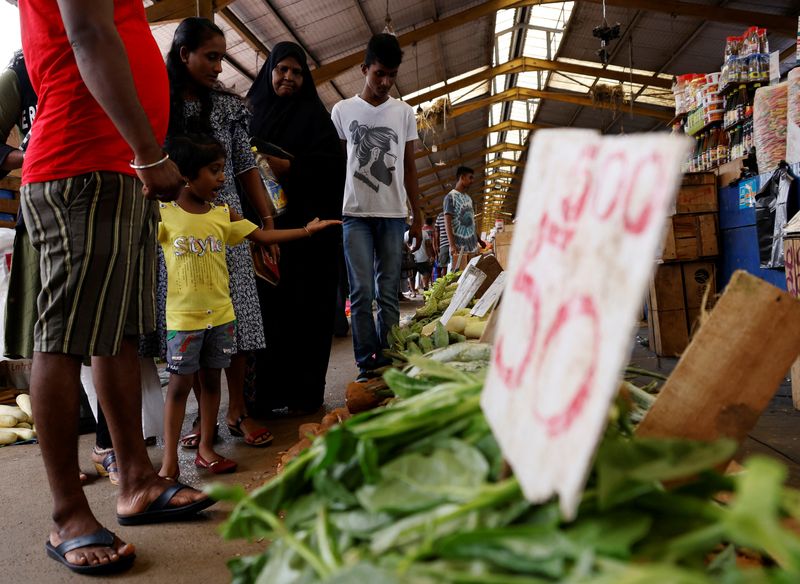 Sri Lanka's key inflation rate eases to 66% in October