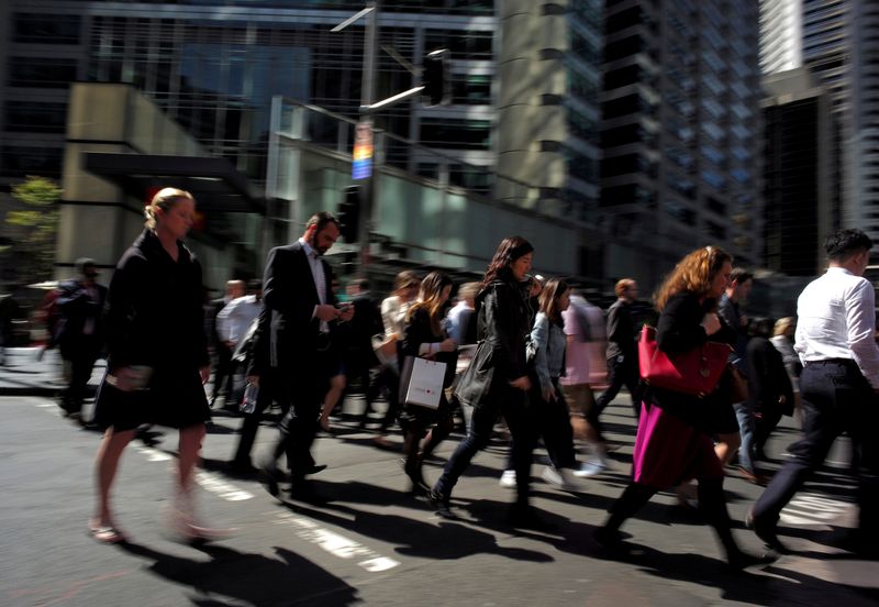 Australia wages jump 1.0% in Q3, biggest gain in a decade