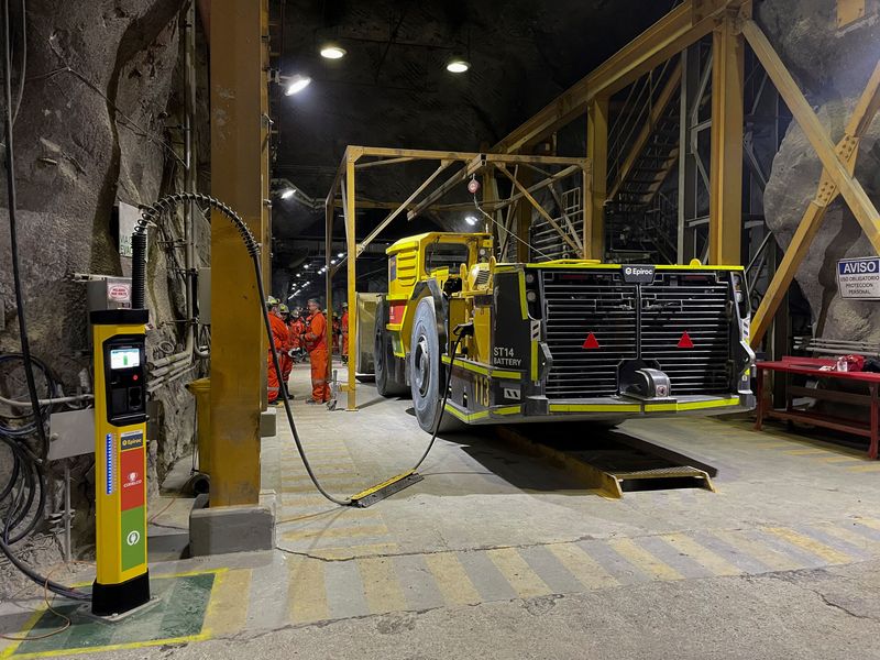 Chile's Codelco trials fully-electric loader in bid to cut emissions