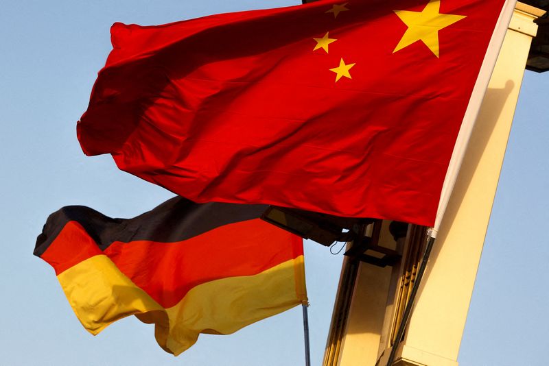 Germany plans to tighten rules for firms highly dependent on China - document