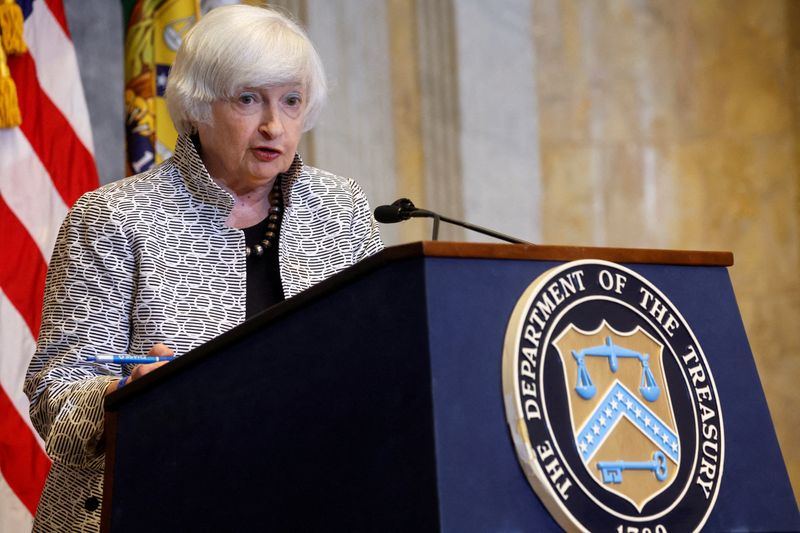 U.S. Treasury's Yellen says cryptocurrencies need regulation