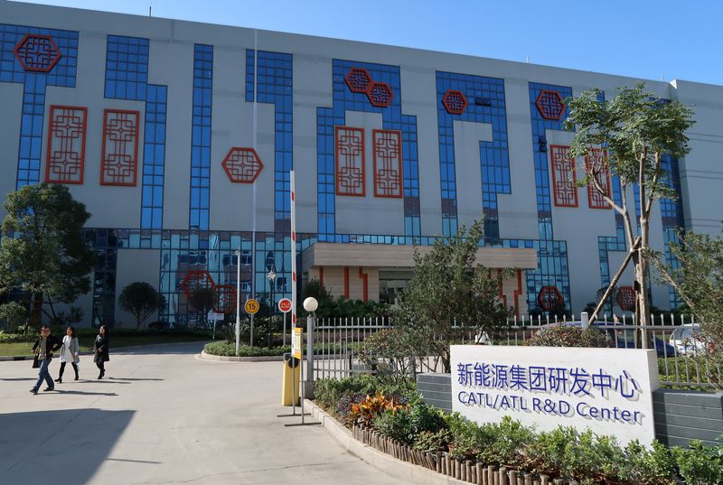 China's CATL to provide EV batteries for Honda starting in 2024