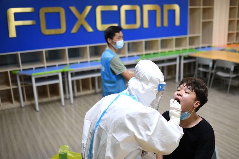 China's COVID curbs hit Toyota, Volkswagen and Apple supplier Foxconn