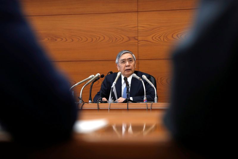 BOJ's Kuroda sees inflation remaining short of 2% target