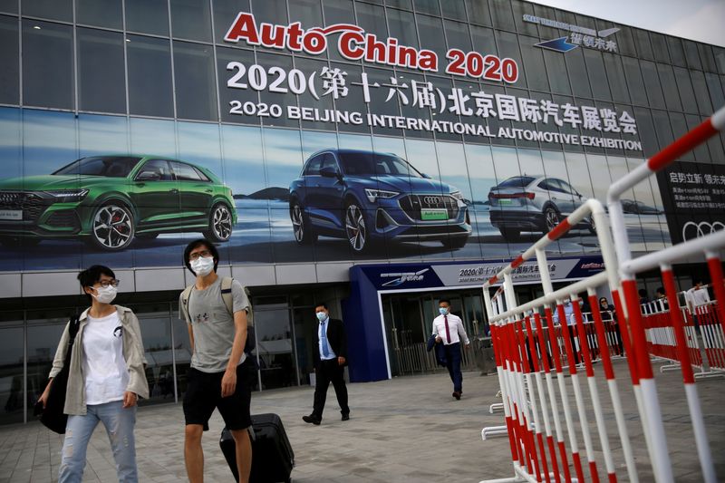 Beijing autoshow postponed due to COVID surge in China - sources