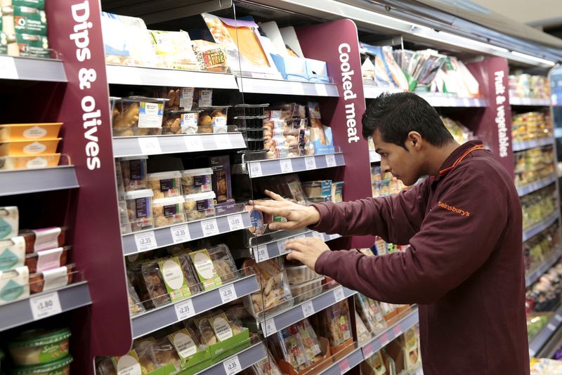 Britain's Sainsbury's faces shareholder vote on workers pay