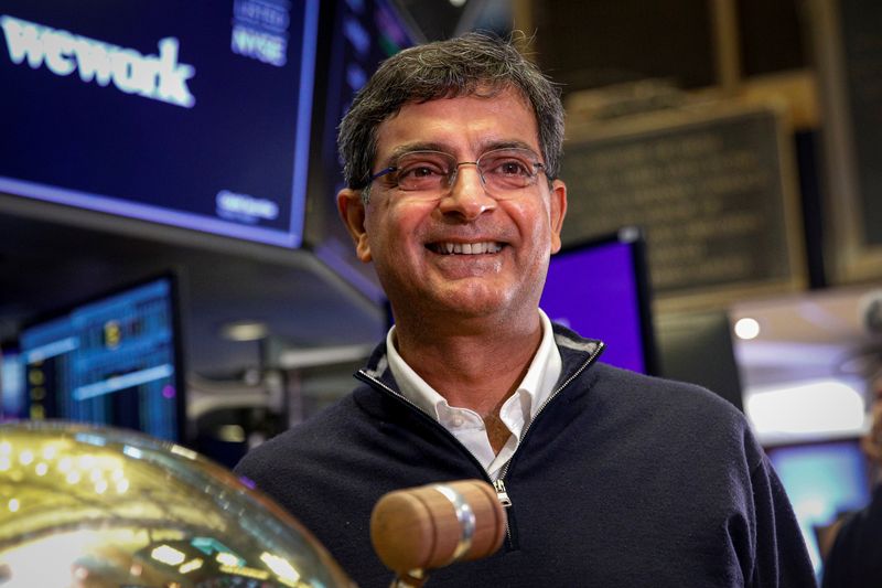 WeWork names CEO Mathrani as chairman