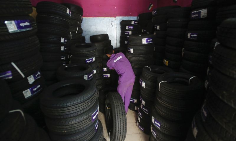 India conducts antitrust raids on tyre companies Apollo, Ceat, Continental - sources
