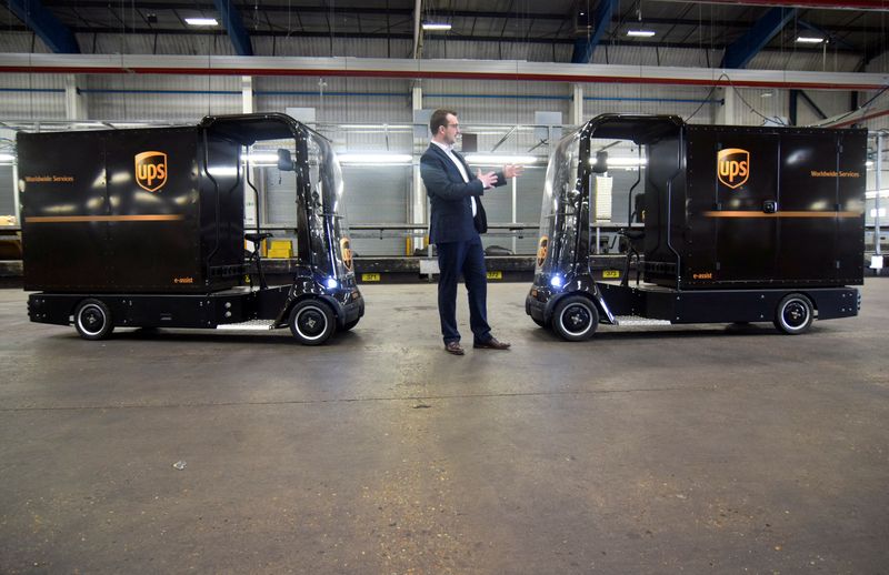 UPS tries out 'eQuad' electric bikes for urban deliveries