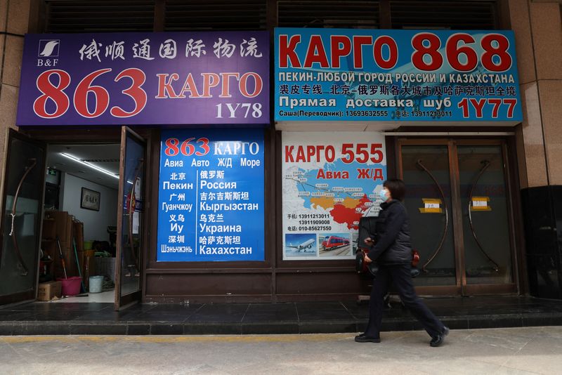 Chinese trade with Russia feels the sting of Ukraine war