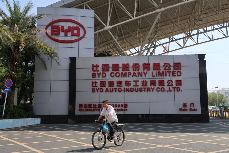 China's BYD ends full combustion engine cars to focus on electric, plug-in hybrids