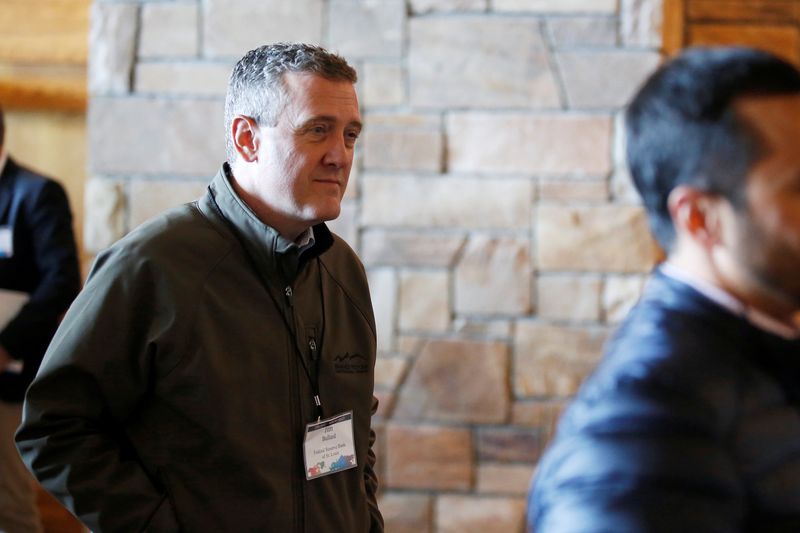 Bullard: Fed "behind the curve," sees rates now at 3.5% by year's end