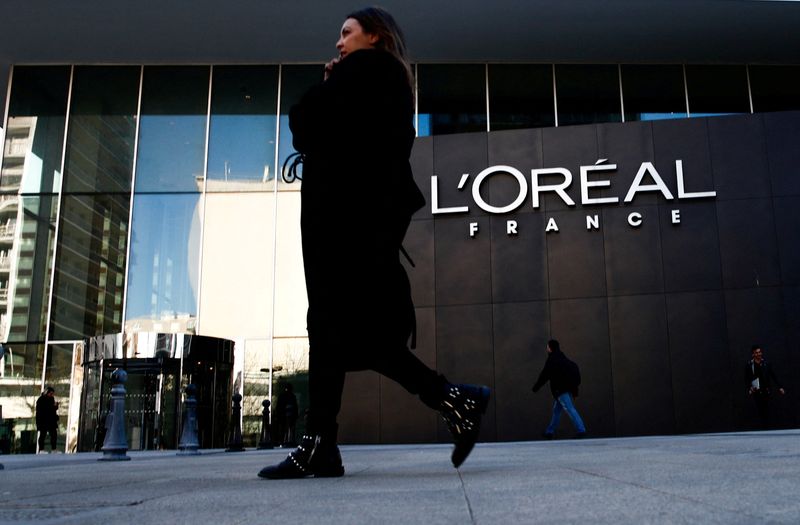L'Oreal flags firm demand for high end beauty products as first-quarter sales rise 13.5%