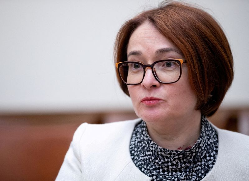 Russia cenbank head Nabiullina faces full-scale crisis in new term