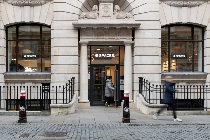 Office rental firm IWG's shares fall after inflation warning