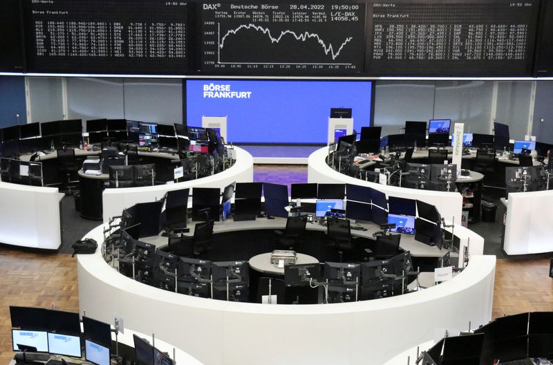 Miners, earnings lift European stocks at end of choppy April