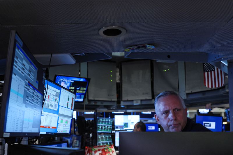 Wall Street up before Fed meet as tech buying punctuates volatile trade