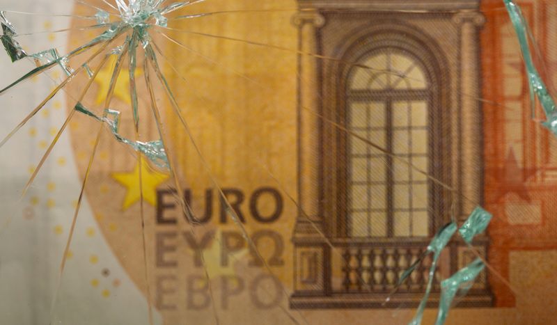 Euro hits 7-month high, European shares briefly drop after U.S. CPI