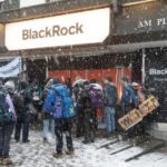 Climate activists protest ahead of the World Economic Forum 2023