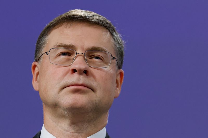 EU's Dombrovskis: Some positive economic signs but must remain vigilant