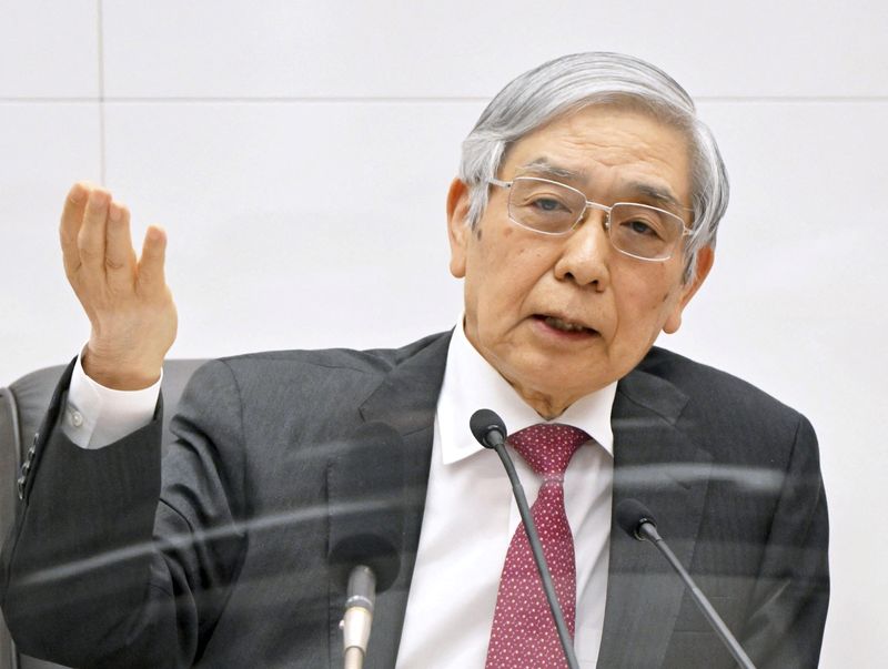 BOJ's Kuroda vows to keep ultra-loose policy