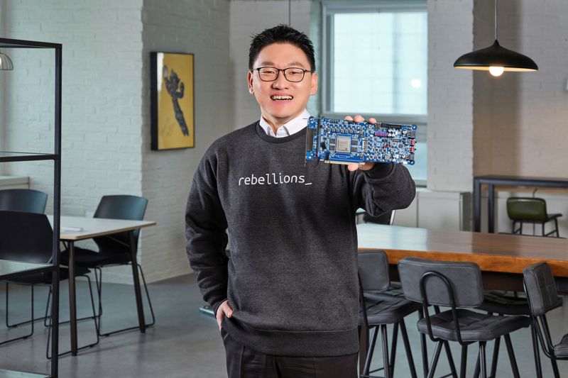 Exclusive: South Korea aims to join AI race as startup Rebellions launches new chip