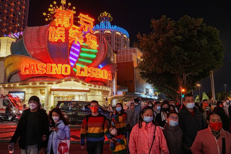 Macau casino stocks, bonds on a roll as Chinese visitors return