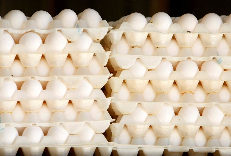 Egg prices will fall nearly 30% this year, U.S. farm agency says