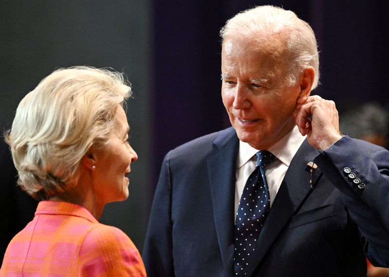 Biden and EU's von der Leyen to meet amid subsidies dispute