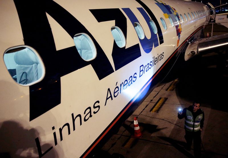 Shares in Brazil's Azul soar as carrier sees bluer sky ahead