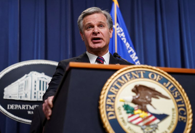 FBI chief says TikTok 'screams' of US national security concerns