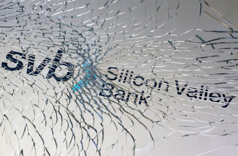 U.S. bank stocks fall further as regulators shutter SVB Financial
