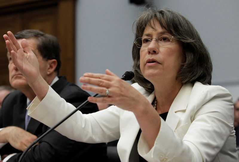 US FDIC may need temporary guarantee for all bank deposits -ex chief Bair
