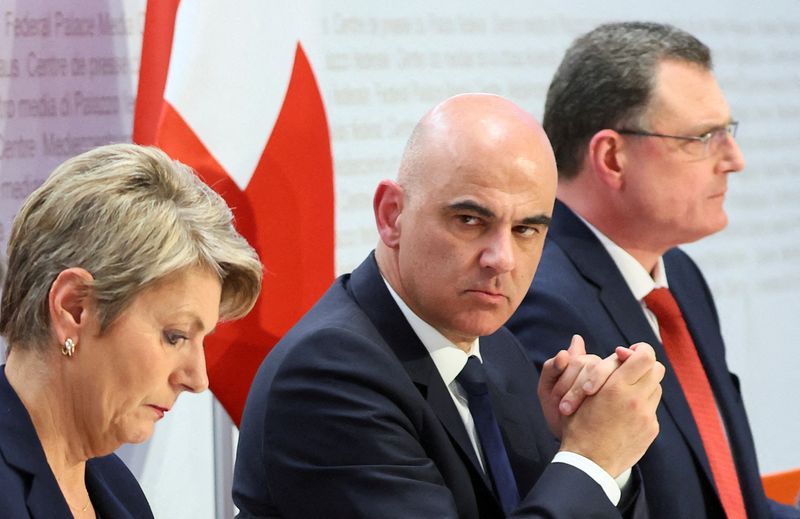 UBS's Credit Suisse deal was the best solution says Swiss gov't 