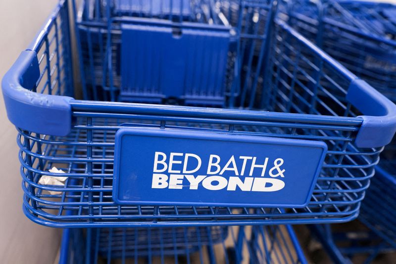 Bed, Bath & Beyond's stock under $1, snarling additional funding