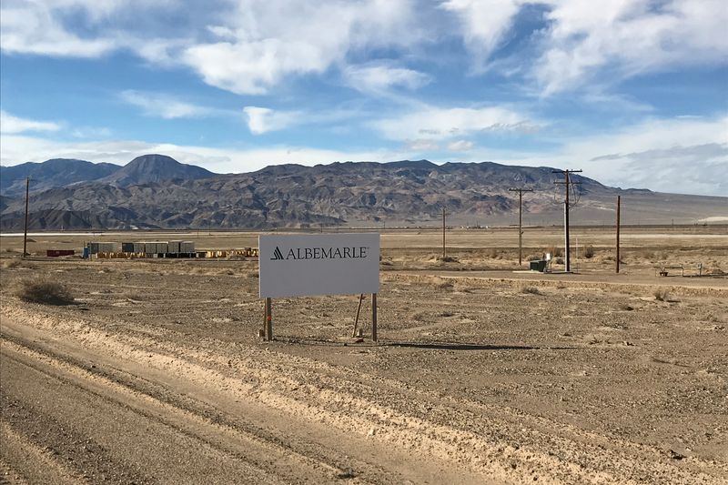 Albemarle to build $1.3 billion lithium plant in South Carolina