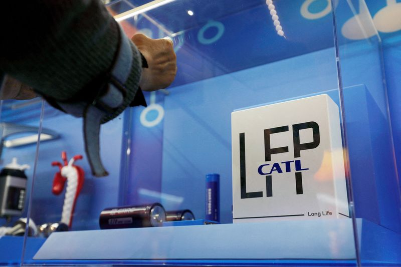 China's CATL to start mass output of M3P batteries this year