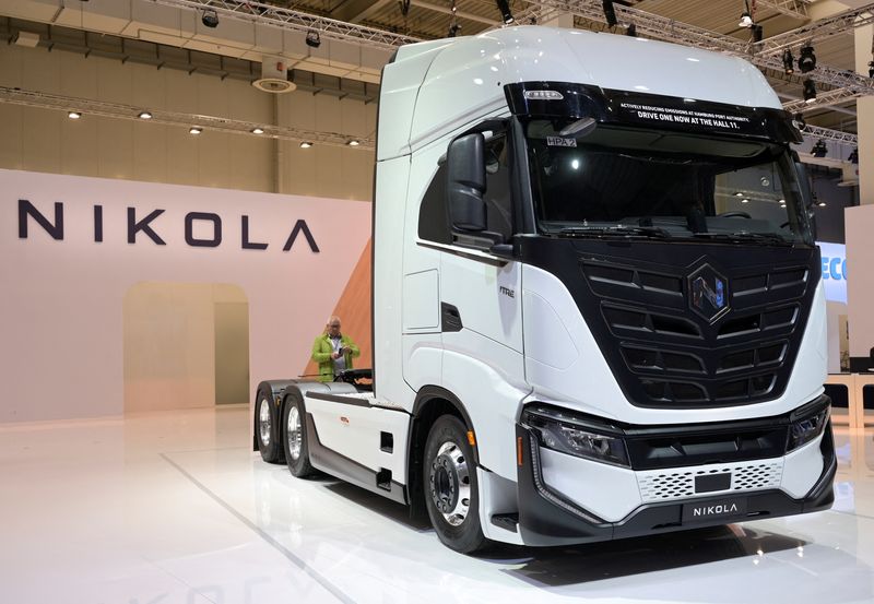 Nikola tumbles to record low on $100 million stock sale