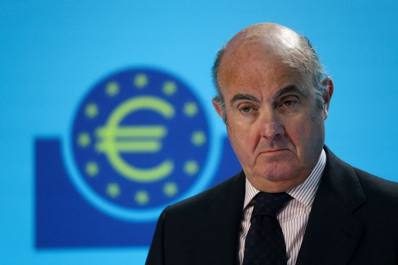 ECB's De Guindos warns of broad risks in financial sector