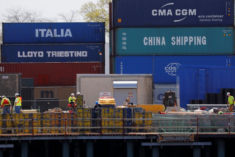 U.S. trade deficit widens in February as goods exports fall