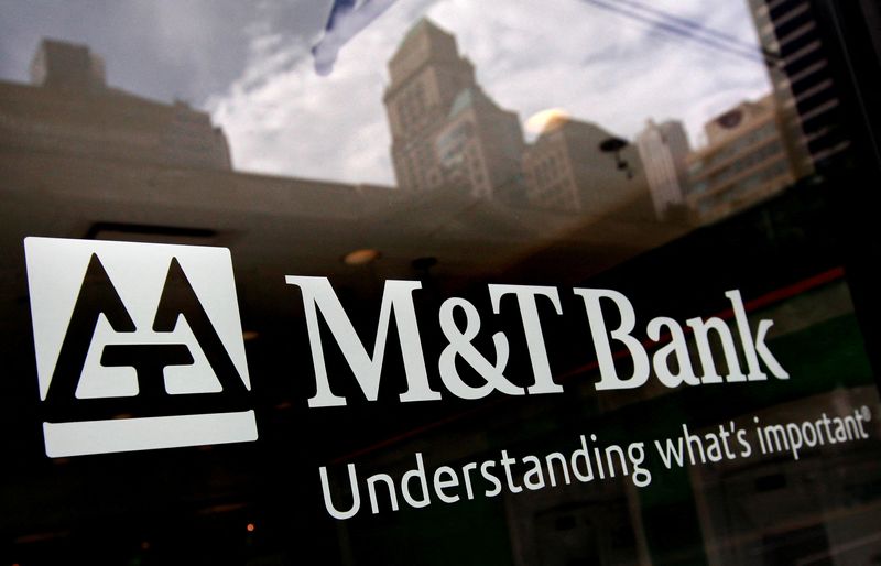 M&T Bank Corp beats profit estimates as interest income doubles