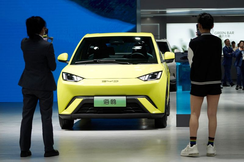 As EV costs tumble in China, an export wave builds