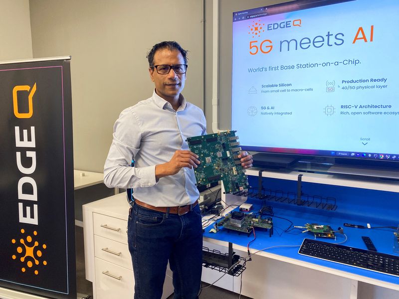 Silicon Valley 5G chip startup EdgeQ raises $75 million to boost production