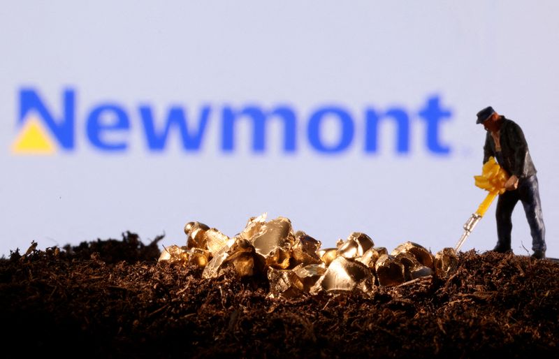 Gold miner Newmont's quarterly profit beats estimates on higher prices