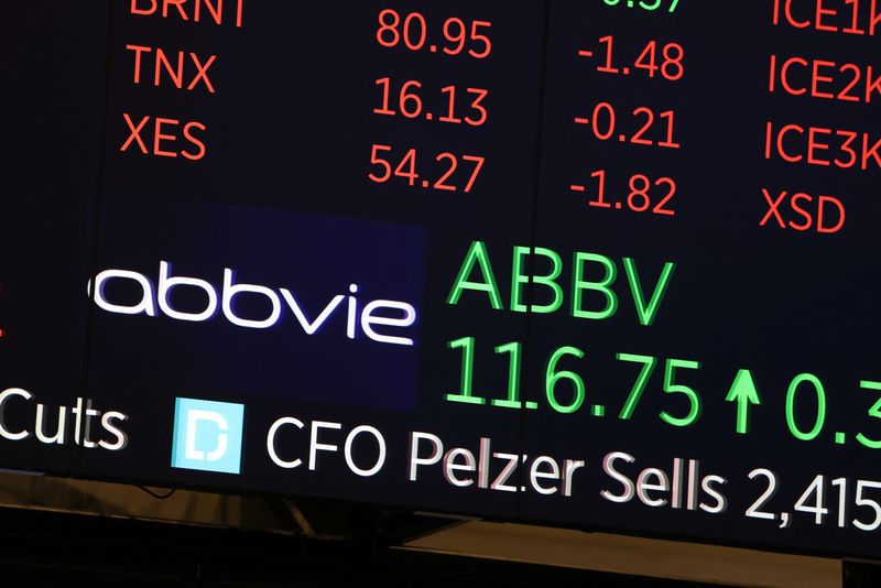 AbbVie posts weak sales of newer drugs as Humira faces fresh competition, shares fall