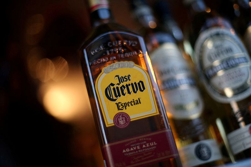 Cuervo tequila maker Becle narrows sales guidance after profit slump
