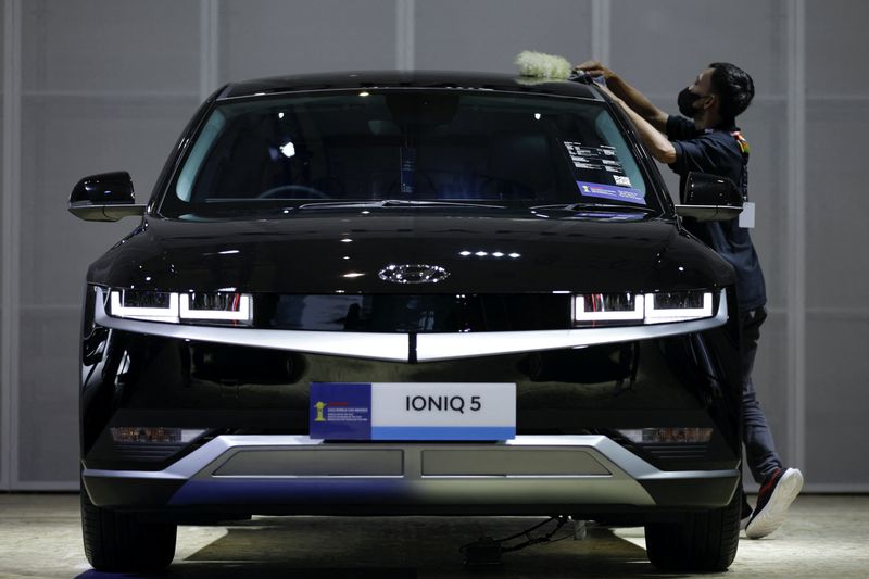 Indonesia tax cut drives electric car sales for Hyundai, Wuling